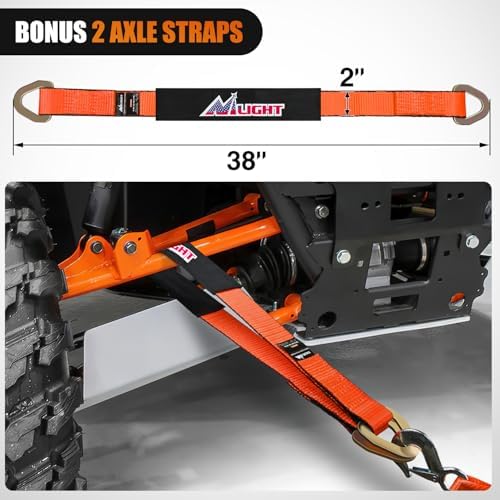 Nilight 2Pcs Tow Dolly Basket Straps - Image 5