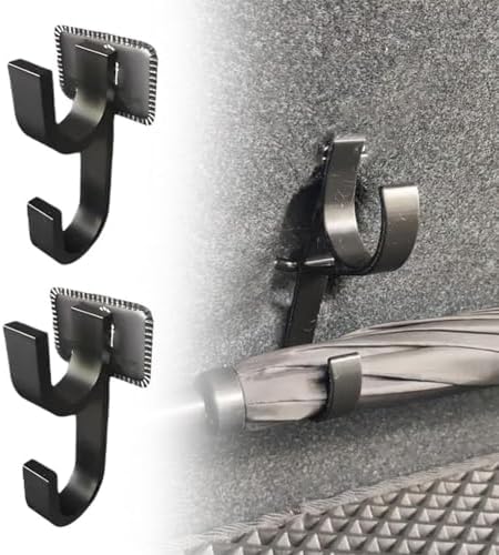 2pcs Cars Umbrella Hook, No Drilling Multifunctional Universal Umbrella Holder - Image 2