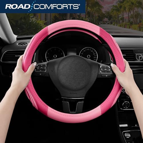 Road Comforts Car Steering Wheel Cover - Image 5