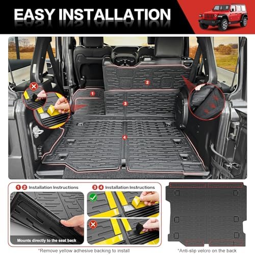 Cargo Liner with Seat Back Cover Fit - Image 4