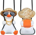 Rear View Mirror Decor Swinging Duck Hanging Accessorie by Idefair
