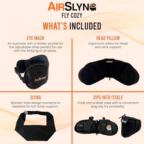 2 Pack 3-in-1 Airplane Sleep Support System - Image 7