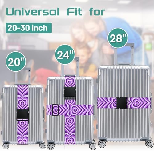 Slohif Luggage Straps for Suitcases Travel Belt Accessories Luggage Connector - Image 3