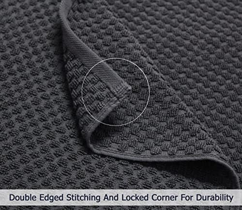COTTON CRAFT Euro Spa Waffle Weave Bath Towels - Image 4