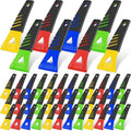 Frienda 48 Pcs Ice Scraper for Car Windshield Plastic Snow Frost Ice Removal by Frienda