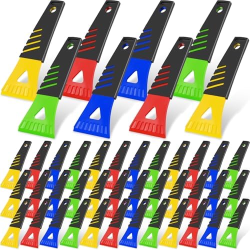 Frienda 4 Pcs Ice Scraper for Car Windshield Snow Frost Removal by Frienda