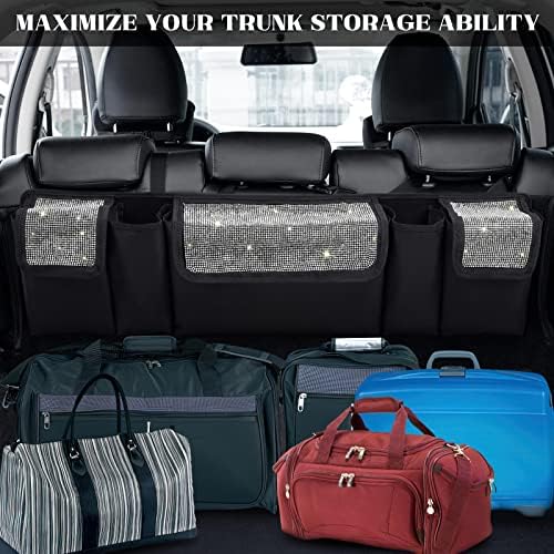 eing Car Trunk Organizer and Storage, Backseat Hanging Organizer - Image 3