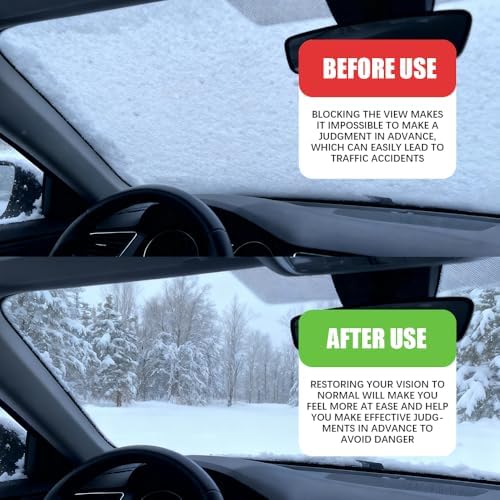 Ice Scraper for Cars and Small Trucks, Ice Scrapers for Car Windshield - Image 6