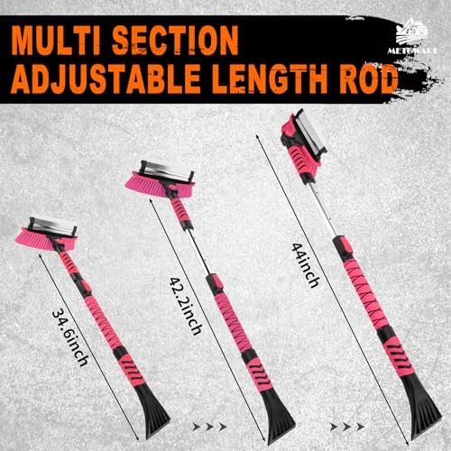 METOWARE 44" Ice Scraper and Snow Brush - Image 5