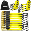 Ohuhu Ratchet Tie Down Straps, Cargo Straps by Ohuhu
