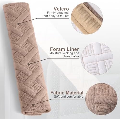JUSTTOP 2-Pack Universal Car Seat Belt Pads Cover - Image 4