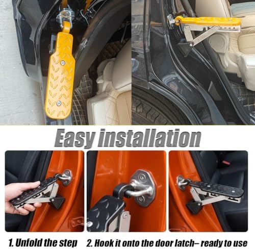 Foldable Car Door Step for Lexus HS/LFA/SC 2008-2012 - Image 6