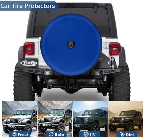 Spare Tire Cover with Backup Camera Hole Fit - Image 6