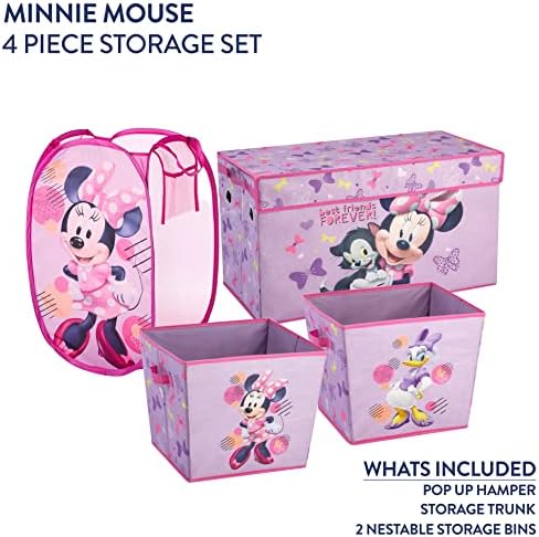 Disney Minnie Mouse 4 Piece Storage Solution Set - Image 2