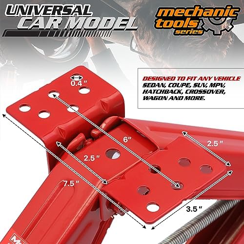 M-AUTO 2.5 Ton Scissor Jacks Set of 4 - Image 6