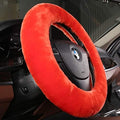 OGLAND Fuzzy Sheepskin Car Steering Wheel Cover by OGLAND