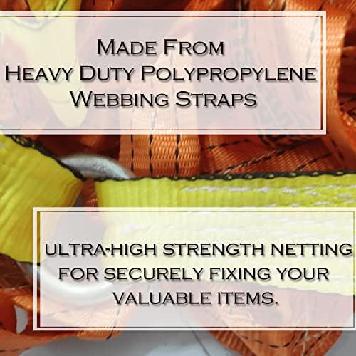 7' x 9' Heavy Duty Cargo Nets for Pickup Trucks - Image 3