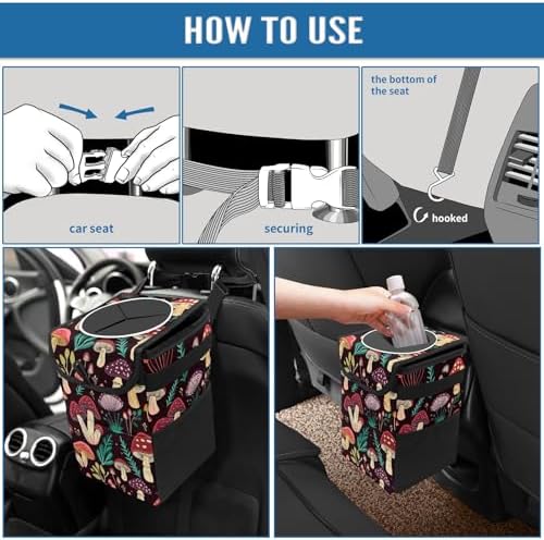 Car Trash Can – Multi-Purpose, Lightweight and Portable - Image 7