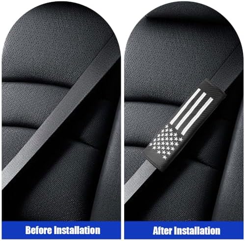 JDDRY 2PC Car Seat Belt Covers Pads, Seat Strap Pads - Image 3
