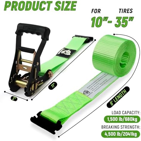 UTV Wheel Chock Tie-Down Kit - Image 5