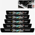 5PCS You Got This! Car Door Sill Protector, Leather Sill Stickers by TnLnYn