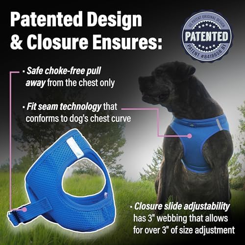 DOGGIE DESIGN American River Solid Ultra Choke-Free Dog Harness - Image 3