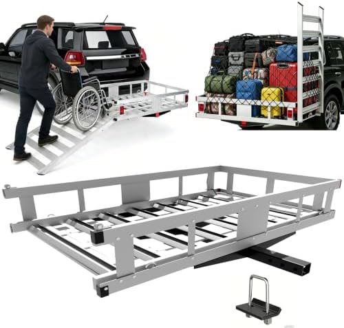 Trailer Hitch Cargo Carrier by KQZZIV-BulitforSafety