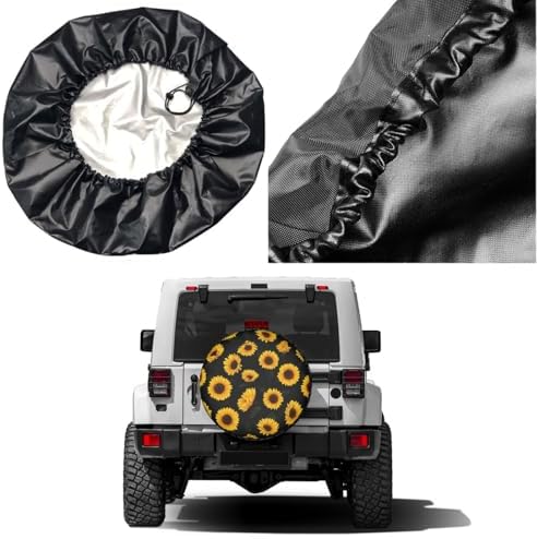 Delerain Sunflower Spare Tire Covers - Image 5