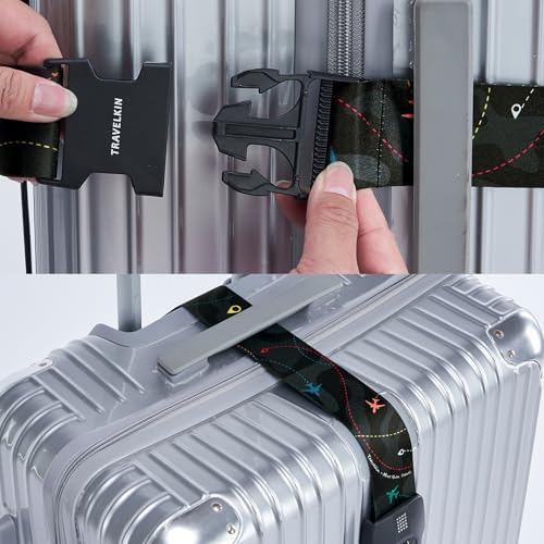 Travelkin Luggage Straps TSA Approved, Suitcase Straps - Image 5
