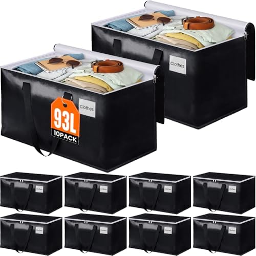 Heavy Duty Moving Bags, Extra Large Storage Bags by BlissTotes