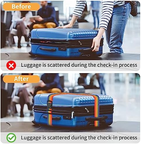 BILIONE Luggage Straps for Suitcases - Image 5