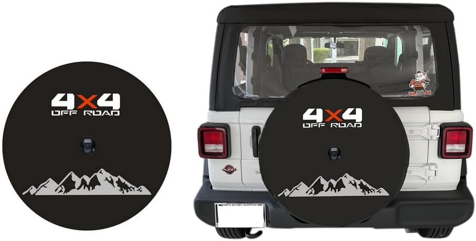 Faux Leather Spare Tire Cover - Image 7