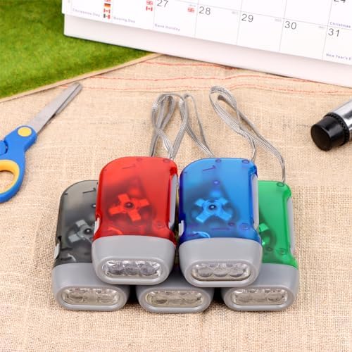 60 Pcs Hand Crank Flashlight Handpress Flashlights 3 LED Powerful Emergency - Image 7