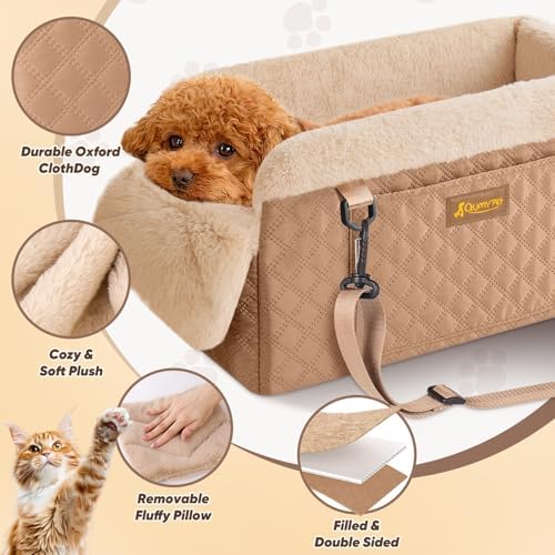 QUMY Middle Center Console Dog Car Seats - Image 3