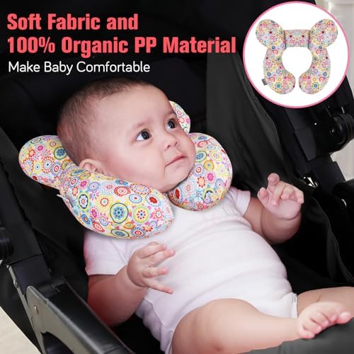 KAKIBLIN Baby Neck Pillow, Upgraded Baby Support Pillow, Baby Neck Support - Image 2