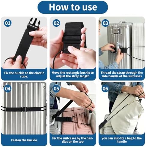 Luggage Straps for Suitcases - Image 5