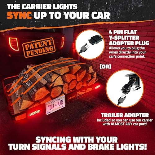 Mockins XXL Trailer Hitch Cargo Carrier - Image 2