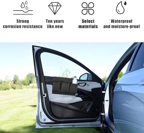 Mandark Leather Car Window Armrest Organizer - Image 3