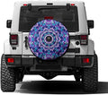 Bohemian Style Mandala Print Spare Tire Cover by Foruidea