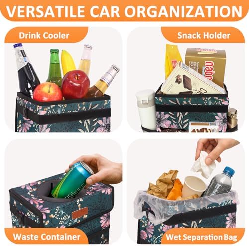 Vankor Car Trash Can with Lid Leak Proof Car Accessories - Image 6