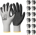 toolant Crinkle Latex Work Gloves, 12 Pairs by toolant