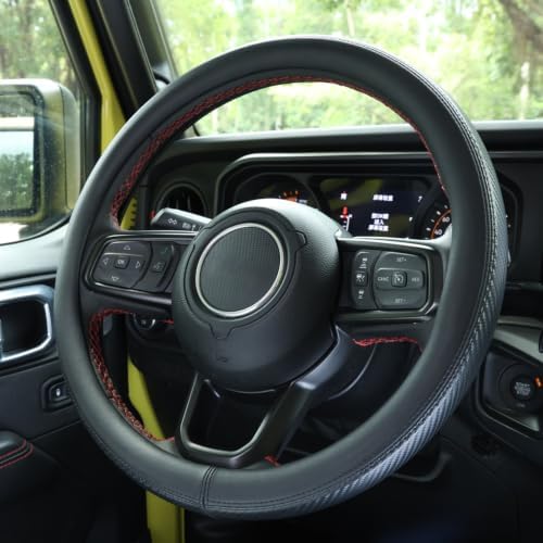Steering Wheel Cover for Jeep Grand Cherokee Wrangler Compass - Image 3