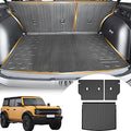 Cargo Liner Compatible with 2021-2026 Ford Bronco Sport Trunk Mat Back Seat by YEBOOCA