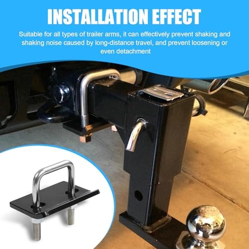 Hitch Tightener Anti Rattle Clamp, Heavy Duty Hitch Stabilizer - Image 6
