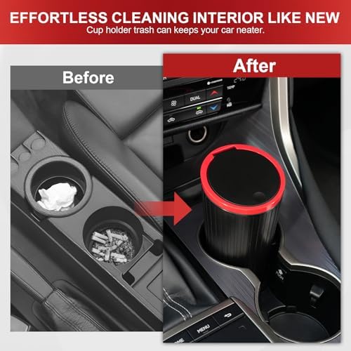 SINGARO 2PCS Car Trash Can - Image 7