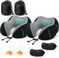 CloudBliss Memory Foam Travel Neck Pillow by CloudBliss