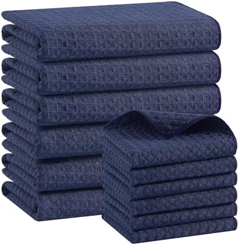 Homaxy Microfiber Kitchen Towels and Dishcloths Sets, 12 Pack by Homaxy