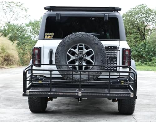 GarveeTech Hitch-Mounted Cargo Basket, 750 Lbs Capacity Vehicle Cargo Carrier - Image 7