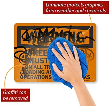 SmartSign 10 x 14 inch “Warning - Image 5