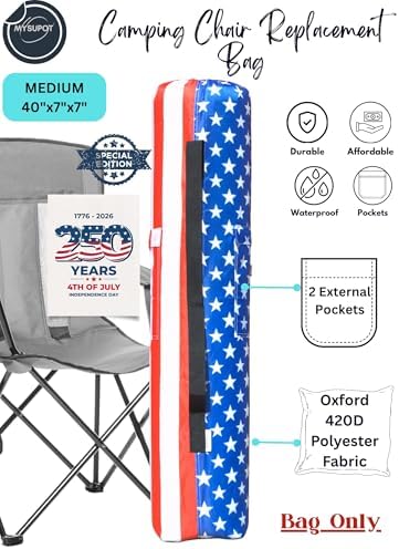 40"x7"x7" Replacement Bag for Folding Camping Chair, Camp Chairs, Yoga Mat - Image 3